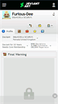 Mobile Screenshot of furious-dee.deviantart.com