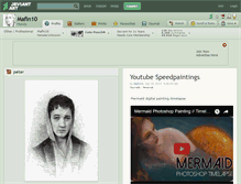Tablet Screenshot of mafin10.deviantart.com