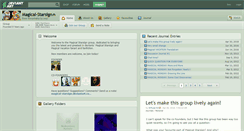 Desktop Screenshot of magical-starsign.deviantart.com