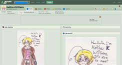Desktop Screenshot of matthewkwilliams.deviantart.com