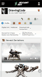 Mobile Screenshot of drawingcode.deviantart.com