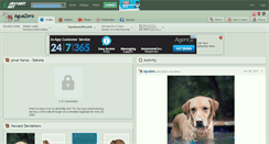 Desktop Screenshot of aguazero.deviantart.com