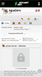 Mobile Screenshot of aguazero.deviantart.com