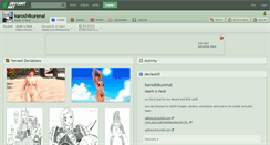 Desktop Screenshot of karoshikurenai.deviantart.com
