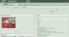 Desktop Screenshot of exitalive.deviantart.com