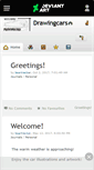 Mobile Screenshot of drawingcars.deviantart.com