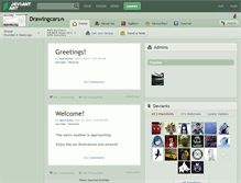 Tablet Screenshot of drawingcars.deviantart.com