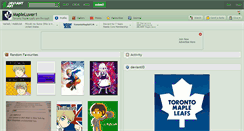 Desktop Screenshot of mapleluver1.deviantart.com