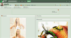 Desktop Screenshot of colourpd.deviantart.com