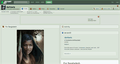 Desktop Screenshot of darklaela.deviantart.com