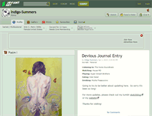 Tablet Screenshot of indigo-summers.deviantart.com