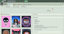 Desktop Screenshot of coallus.deviantart.com