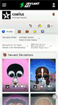 Mobile Screenshot of coallus.deviantart.com
