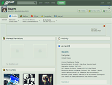 Tablet Screenshot of ilovem.deviantart.com