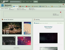 Tablet Screenshot of bartcore3.deviantart.com