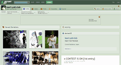 Desktop Screenshot of kaori-yuki-club.deviantart.com