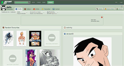 Desktop Screenshot of dalfa.deviantart.com