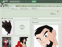 Tablet Screenshot of dalfa.deviantart.com
