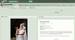 Desktop Screenshot of plutoniannight.deviantart.com