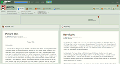Desktop Screenshot of dailenna.deviantart.com