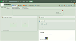 Desktop Screenshot of little-serval.deviantart.com