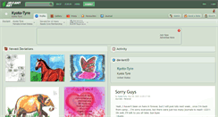 Desktop Screenshot of kyoto-tyre.deviantart.com