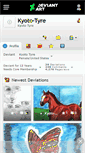Mobile Screenshot of kyoto-tyre.deviantart.com