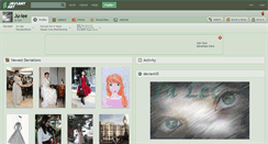 Desktop Screenshot of ju-lee.deviantart.com