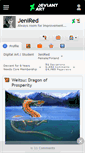 Mobile Screenshot of jenired.deviantart.com