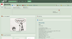 Desktop Screenshot of itneverfails.deviantart.com