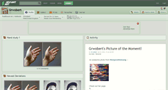 Desktop Screenshot of grwobert.deviantart.com