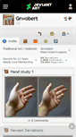 Mobile Screenshot of grwobert.deviantart.com