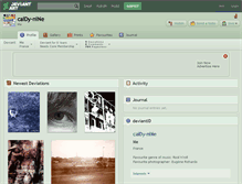 Tablet Screenshot of caidy-nine.deviantart.com