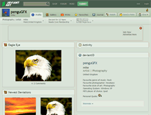 Tablet Screenshot of pengugfx.deviantart.com