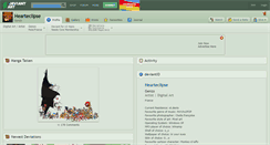 Desktop Screenshot of hearteclipse.deviantart.com