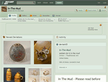 Tablet Screenshot of in-the-mud.deviantart.com