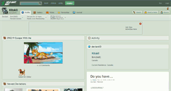 Desktop Screenshot of kitokii.deviantart.com