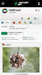 Mobile Screenshot of moth-owl.deviantart.com