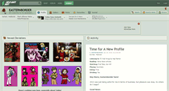 Desktop Screenshot of easternborder.deviantart.com