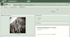 Desktop Screenshot of en-gel.deviantart.com