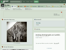 Tablet Screenshot of en-gel.deviantart.com