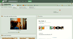 Desktop Screenshot of malakuchka.deviantart.com