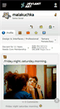 Mobile Screenshot of malakuchka.deviantart.com