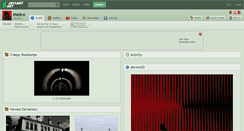 Desktop Screenshot of med-o.deviantart.com