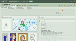 Desktop Screenshot of birdie635.deviantart.com
