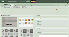 Desktop Screenshot of lovelamp.deviantart.com