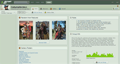 Desktop Screenshot of costumemovies.deviantart.com