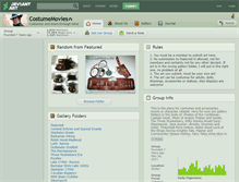 Tablet Screenshot of costumemovies.deviantart.com
