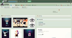 Desktop Screenshot of evilninja.deviantart.com