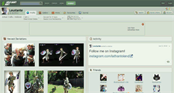 Desktop Screenshot of leustante.deviantart.com